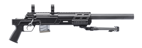 B&T Firearms SPR300 SPR300 Pistol Kit 300 Blackout 10+1 9.80", Black, Integrated Suppressor, Polymer Grip, Scope Rings & Bipod Included