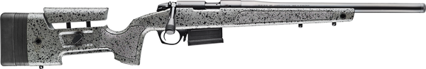 Bergara Rifles B14R001 B-14 Trainer Full Size 22 LR 10+1 18" Matte Blued Matte Barrel & Receiver, HMR w/Adj Cheek Piece Black Fleck Gray Synthetic Stock, Right Hand