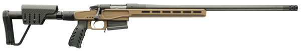Bergara Rifles BPR37300WM Premier MgLite Full Size 300 Win Mag 5+1 24" Carbon Fiber CURE Carbon Fiber Barrel, Graphite Black Cerakote Steel Receiver, Flat Dark Earth XLR  Folding Chassis