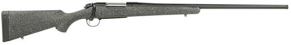 Bergara Rifles B14LM502C B-14 Ridge 7mm Rem Mag 3+1 24" Graphite Black Cerakote Barrel, Graphite Black Cerakote Steel Receiver, Gray Speckled Black Fixed American Style Stock, Right Hand