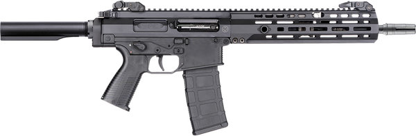 B&T Firearms BT-500290-US SPC  223 Rem/5.56 NATO 33+1 10.50" Black Anodized Threaded Barrel, M-LOK Handguard, Black Hardcoat Anodize Receiver, Black Polymer Buffer Tube, Black Polymer Grip
