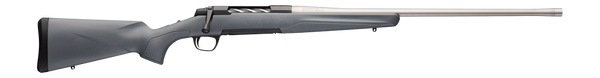 Browning 036114298 X-Bolt 2 Special SPR Full Size 7mm PRC 3+1 24" Matte Stainless Threaded Barrel, Matte Stainless Steel Drilled & Tapped Receiver, Gray Adj Comb & LOP Synthetic Stock, Right Hand