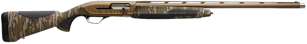 Browning 011743204 Maxus II Wicked Wing 12 Gauge 3.5" 4+1 28" Barrel, Burnt Bronze Cerakote Metal Finish, Mossy Oak Bottomland Stock  with Overmolded Grip Panels