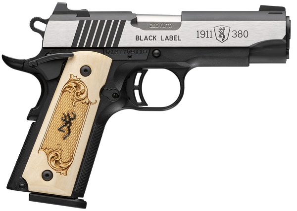 Browning 051999492 1911-380  Compact Frame 380 ACP