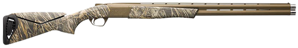 Browning 018729204 Cynergy Wicked Wing 12 Gauge 3.5" 2rd 28"  Burnt Bronze Cerakote Barrel/Camo Design Receiver, Realtree Max-7 Synthetic Stock With Adjustable Comb & Textured Gripping Surface