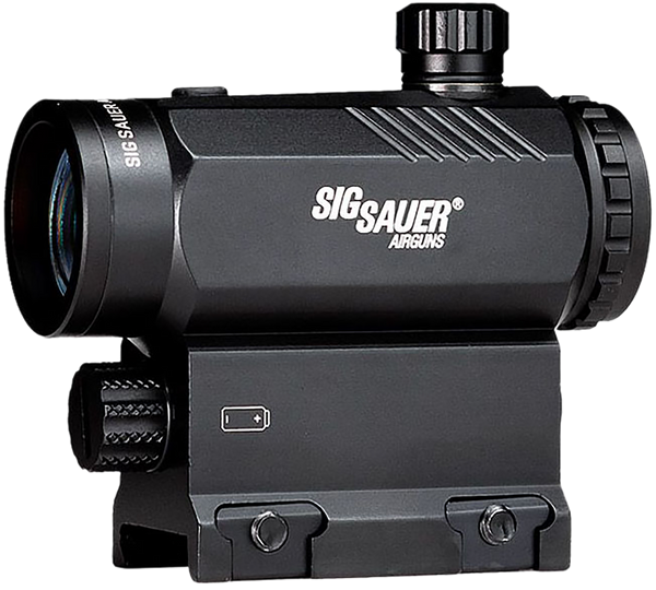 Sig Sauer Airguns AIRR5 AIR R5 Mini Red Dot Sight  Black Anodized 1 x 20 mm 3 MOA Red Dot