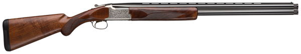 Browning 018142304 Citori White Lightning 12 Gauge with 28" Polished Blued Barrel, 3" Chamber, 2rd Capacity, Silver Nitride Metal Finish & Gloss Oil Black Walnut Stock Right Hand (Full Size)