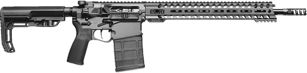 Patriot Ordnance Factory 01932 Revolution DI  308 Win 20+1 16.50" Black Nitride Tungsten Cerakote