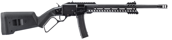 Patriot Ordnance Factory 02543 Tombstone  9mm Luger 20+1 16.50" Black Fluted Threaded Barrel, Black Aluminum Receiver w/Picatinny Rail, M-LOK Handguard, Magpul SGA Black Synthetic Stock