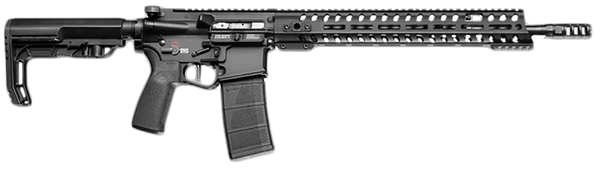 Patriot Ordnance Factory 02039 Renegade +  5.56x45mm NATO 30+1, 13.75" Steel Threaded Barrel, Black Aluminum Receiver