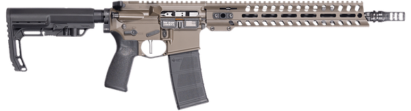 Patriot Ordnance Factory 02050 Minuteman  300 Blackout 30+1 13.75" Black Nitride Barrel/ Patriot Brown Cerakote Aluminum Receiver Picatinny Rail