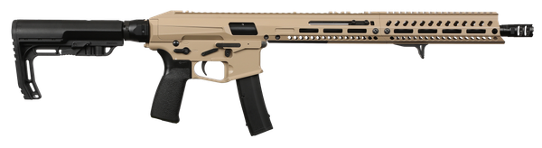 Patriot Ordnance Factory 02062 Phoenix  9mm 10+1 16.50" Flat Dark Earth Cerakote Picatinny Rail