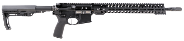 Patriot Ordnance Factory 01648 Minuteman Direct Impingement *CA Compliant 5.56x45mm NATO 16.50" 10+1 Black Hard Coat Anodized 6 Position MFT Stock