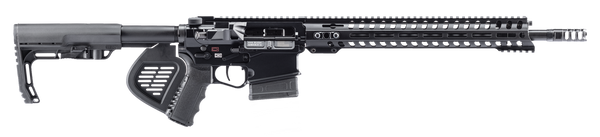 Patriot Ordnance Factory 01666 Revolution *CA Compliant 308 Win,7.62x51mm NATO 16.50" 10+1 Black Hard Coat Anodized Rec Black Polymer 6 Position MFT BMS Minimalist Stock Black Polymer Grip