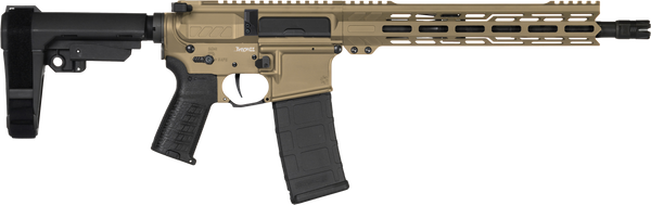 CMMG 30AB20FCT Banshee MK4 300 Blackout 30+1 12.50" Black Nitride Medium Taper Threaded Barrel, EML 7" M-LOK Handguards, Coyote Tan Cerakote Aluminum Picatinny Rail Receiver, CMMG Zeroed Grips
