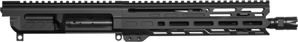 CMMG 55B8D86AB Dissent MK4 5.56x45mm NATO 10.50", Left Side Charging Handle, Armor Black, Zeroed Blast Comp, 9.60" M-LOK Handguard, Picatinny End Plate, Fits AR-Platform *UPPER ONLY