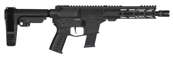 CMMG 10A570FAB Banshee MK10 10mm Auto 30+1 8" Black Nitride Medium Taper Threaded Barrel, EML 7" M-LOK Handguards, Black Armor Cerakote Aluminum Picatinny Rail Receiver, CMMG Zeroed Grips