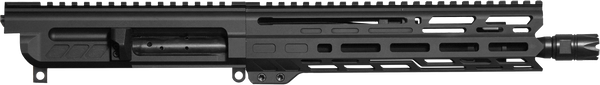 CMMG 30BC239AB Dissent MK4 300 Blackout 10.50", Left Side Charging Handle, Armor Black, Zeroed Linear Comp, 9.60" M-LOK Handguard, Picatinny End Plate, Fits AR-Platform