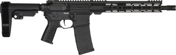 CMMG 30AB20FAB Banshee MK4 300 Blackout 30+1 12.50" Black Nitride Medium Taper Threaded Barrel, EML 7" M-LOK Handguards, Black Armor Cerakote Aluminum Picatinny Rail Receiver, CMMG Zeroed Grips