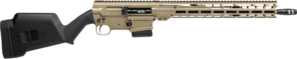 CMMG 55A520BCT Dissent BR4 *CA Compliant 5.56 NATO 10+1 16.10" Black Nitride Threaded Barrel, Coyote Tan Cerakote Picatinny Rail Aluminum Receiver, Magpul SGA Black Synthetic Stock