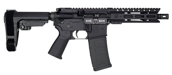 Diamondback DB1913K001 DB15 AR Pistol Carbine Length 5.56x45mm NATO 7" 30+1 Black SBA3 Pistol Brace Stock