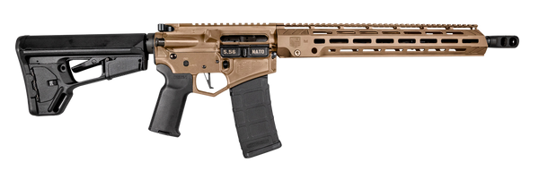 Diamondback DB1758K061 DB15  5.56x45mm NATO 16" 30+1 Flat Dark Earth Adjustable Magpul ACS-L Stock Black Magpul MOE-K2+ Grip