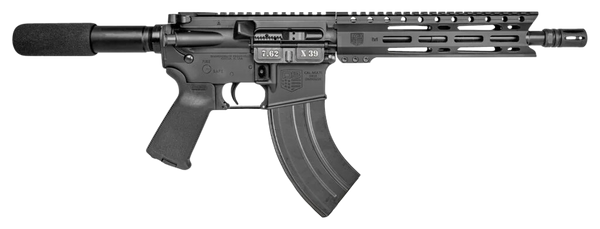 Diamondback DB1915O001 DB15  7.62x39mm 28+1 10", Black, Carbon Lower, 9" M-LOK Handguard, Padded Buffer Tube, Magpul Grip