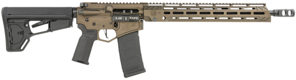Diamondback DB1758K071 DB15  5.56x45mm NATO 16" 30+1 Midnight Bronze Adjustable Magpul ACS-L Stock Black Magpul MOE-K2+ Grip 15" M-LOK