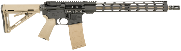 Diamondback DB175AK221 DB15  5.56x45mm NATO 30+1 16" Chrome Moly Barrel, Black Hard Coat Anodized Receiver, FDE Magpul Carbine Stock & Grip