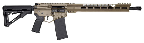 Diamondback DB1732N061 DB15  6.5 Grendel 18" 5+1,28+1 Black Adjustable Magpul CTR Stock Black Magpul MOE K2 Grip with Black Gold Lower 15" M-Lok Flat Dark Earth