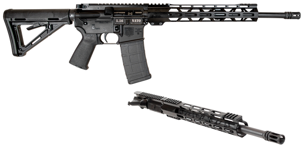 Diamondback DB1721K001 DB15 Combo 5.56x45mm NATO & 300 Blackout 16" 30+1, Black, Carbon Rec, 12" M-LOK Handguard, Magpul Carbine Stock & Grip, Includes 2 Uppers