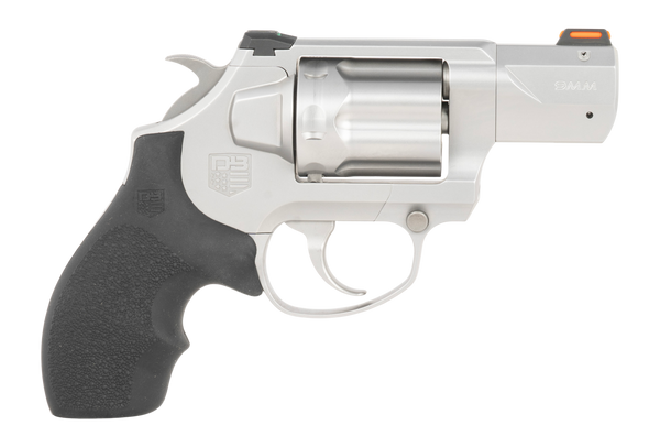 Diamondback DB0700P711 SDR  Small 9mm Luger 6 Shot 2" Glass Bead Stainless Steel Barrel, Cylinder & Frame, Black Hogue Rubber Grip, Exposed Hammer