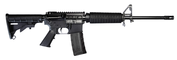 Black Rain Ordnance SPEC15A2 Spec15 A2 5.56x45mm NATO 16" 30+1 Black Anodized Rec Black 6 Position Collapsible Carbine Stock Black Polymer Grip A2 Front Sight Right Hand