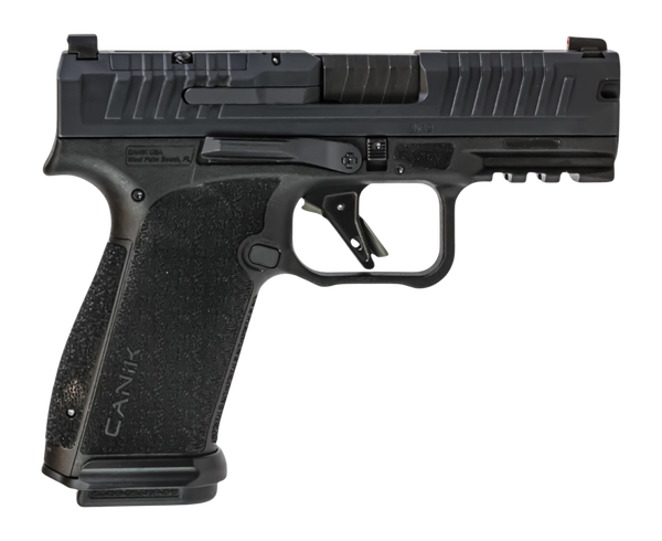 Canik HG8614N Mete MC9 Prime 9mm Luger 17+1 3.64" Optic Ready/Serrated Slide Black