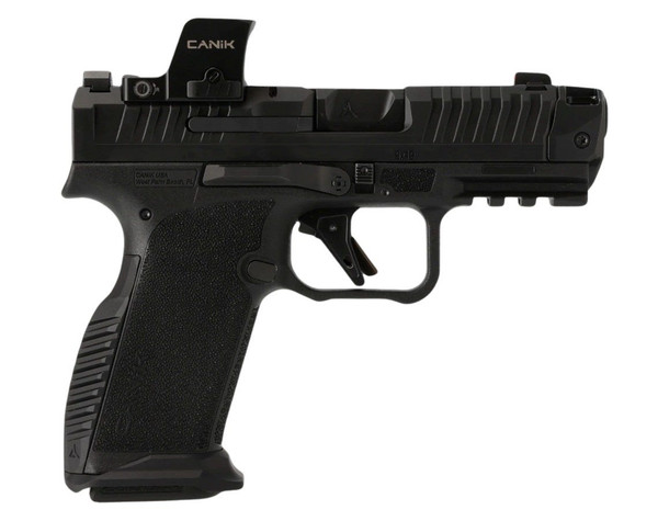 Canik Prime Radian 9mm Luger, 3.83" Barrel, 17+1, Black Polymer 