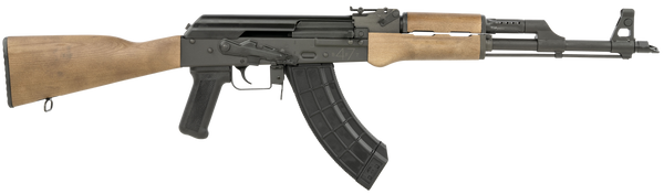 Century Arms RI4577N BFT47  7.62x39mm 30+1 16.50" Chrome Moly Steel Barrel w/Slant Compensator, Black Phosphate Finished Receiver,  Kona Brown Wood Stock, Black Polymer Grip