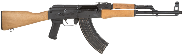 Century Arms RI1826N WASR  7.62x39mm 30+1 16.50" Chrome-Lined Hammer Forged Barrel, Hardwood Stock & Forend, Black Polymer Grip Includes 1 30rd Magazine & Side Mounted Scope Rail (No Muzzle Brake)