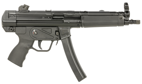 Century Arms HG6034ALN AP5 CORE 9mm Luger 30+1 8.90" Threaded Barrel, Black, Stamped Metal Rec, Fixed Front/Drum Rear Sights, Includes Sling (1 Mag)