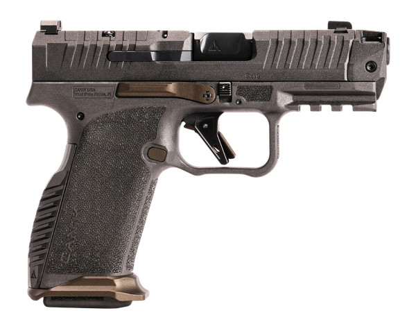 Canik HG8612GN Prime Radian  Micro-Compact Frame 9mm Luger 10+1 3.80" Compensated Barrel, Optic Ready/Serrated Slide