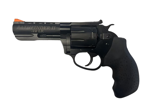 Charter Arms 12335 Pathfinder II Small Frame 22 Mag 8 Shot 3.50" Black Passivate Steel Barrel & Cylinder, Black Passivate Aluminum Frame, Black Rubber Grip, Exposed Hammer