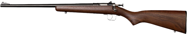 Crickett KSA2238LH My First Rifle Gen2 22 S/L/LR Single Shot 16.10" Stainless Steel Barrel & Receiver, American Walnut Fixed Stock, EZ Loader, Left Hand
