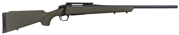 CVA CR3905G Cascade  450 Bushmaster 2+1 22" Black Cerakote Steel Threaded Barrel, Black Cerakote Picatinny Rail Steel Receiver, Fixed OD Green Synthetic Stock