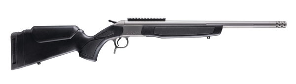 CVA CR4446S Cascade Takedown 300 Blackout 1rd 20" Matte Stainless Steel Threaded Barrel & Receiver w/Picatinny Rail, Black Synthetic Stock