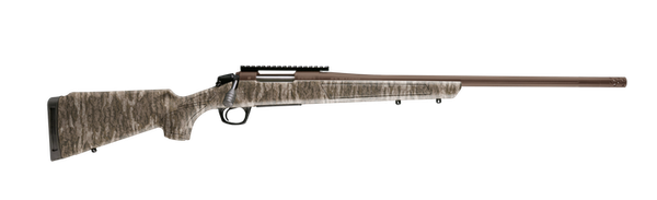 CVA CR3991MOBL Cascade XT 300 Win Mag 3+1 24" Midnight Bronze Cerakote Fluted Threaded Steel Barrel & Receiver w/Picatinny Rail, Mossy Oak Bottomland Adjustable Synthetic Stock, Right Hand