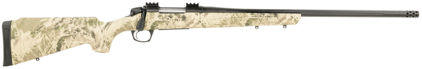 CVA CR3991 Cascade XT Full Size 300 Win Mag 3+1 24" Graphite Black Cerakote Steel Threaded Barrel, Realtree Hillside Adj w/Soft Touch Synthetic Stock