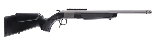 CVA CR4437S Cascade Takedown 308 Win 1rd 20" Matte Stainless Steel Threaded Barrel & Receiver w/Picatinny Rail, Black Synthetic Stock