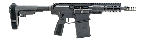 Faxon Firearms FX8608 Sentinel  8.6 Blackout 8" Big Gunner Barrel, Black Aluminum Receiver w/Picatinny Rail, M-LOK Handguard, Black Polymer B5 Grip