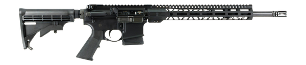 Faxon Firearms FXSPT55616HBAR13 Sport  5.56 NATO 10+1 16" Black Nitride HBAR Threaded Barrel, Black Aluminum Receiver w/Picatinny Rail, M-LOK Handguard, M4 Style Black Polymer Stock, Black Polymer Gri