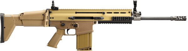 FN 985412 SCAR 17s NRCH 7.62x51mm NATO 16.25" Black Barrel 20+1, Flat Dark Earth Anodized Receiver, Flat Dark Earth Telescoping Side-Folding Stock With Adjustable Cheekpiece, Optics Ready