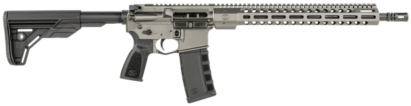 FN 36100652 FN 15 Tac3 5.56x45mm NATO 30+1 16" Chrome-Lined Barrel, Gray Anodized Rec/M-LOK Handguard, Black 6 Position Collapsible Stock, Optics Ready